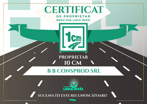 certificat 1cm